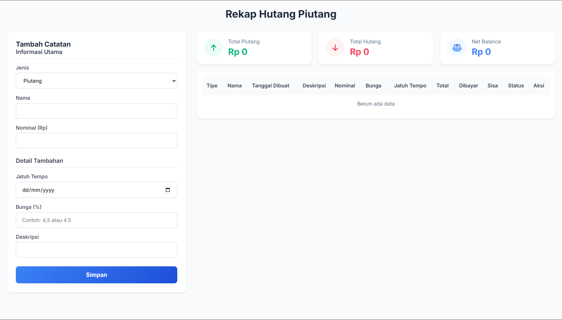 ACREPAR (Accounts Receivable and Payable Record)